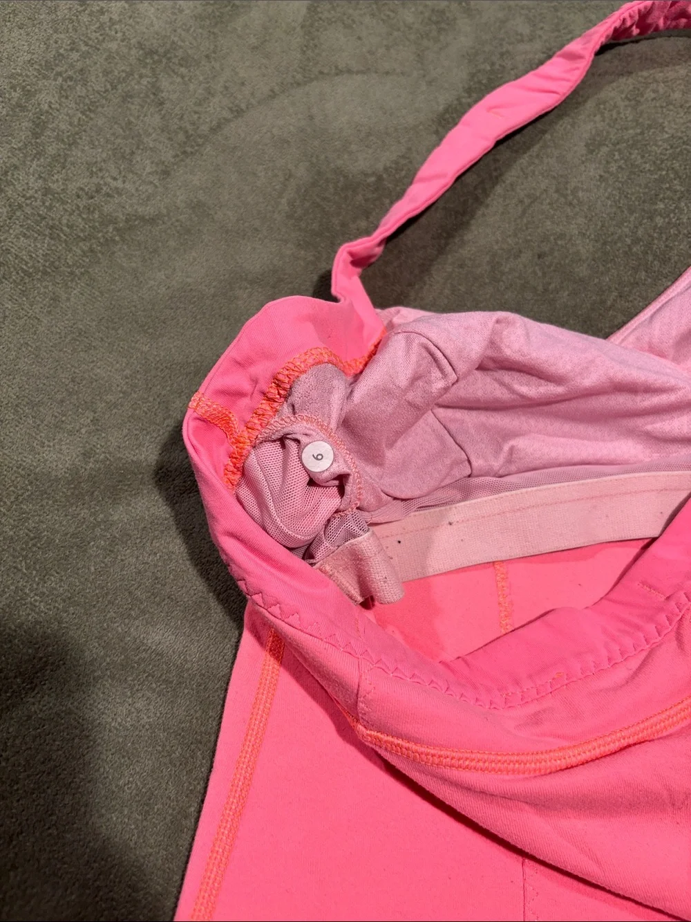 lululemon Pink Halter yoga top